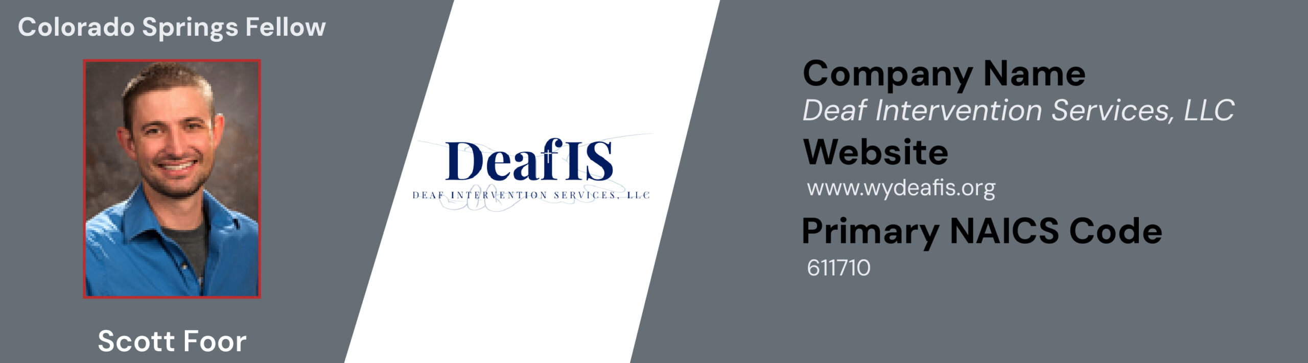 Scott Foor-Colorado Springs DeafIS