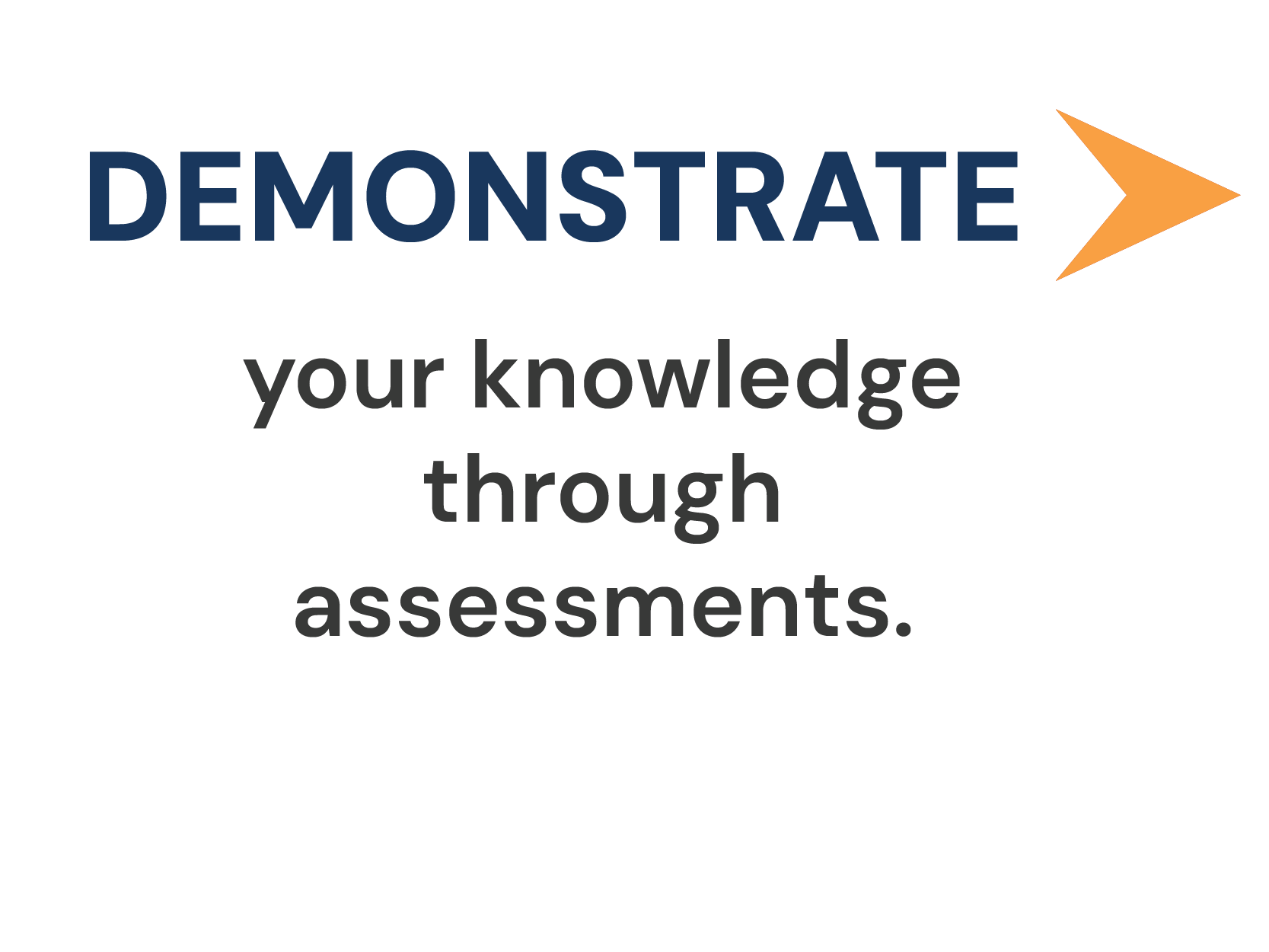 SBP Program How it works 03-2026_Demonstrate Demonstrate your knowledge through assessments.